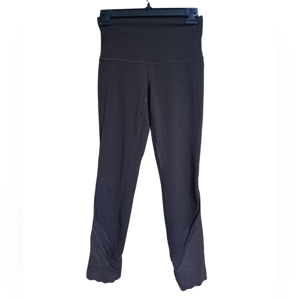 Lululemon Wunder Under Pants Leggings Tight  Crop   Women’size 4 Brown